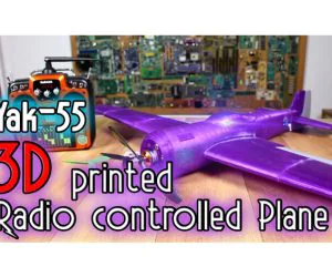 3D Printed Plane Yak55 Free Files 3D Models