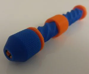 Pushpump Drill Replaceable Jaws 3D Models