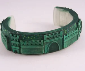 Castle Bracelet 3D Models