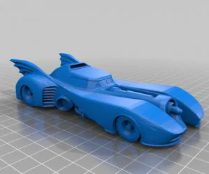 Batman Batmobile 3D Models
