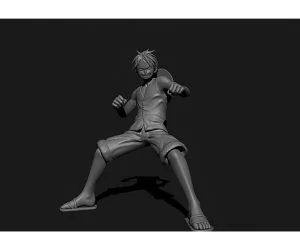 One Piece Lu Fei 3D Models