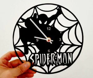 Reloj Spiderman 3D Models