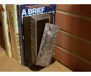 Han Solo In Carbonite Hidden Box And Bookend 3D Models