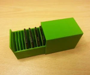 Sd Card Organizer 3D Models