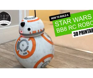 Bb8 Star Wars Rc Droid 3D Models