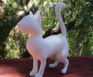 Cat Standing Up 3D Models