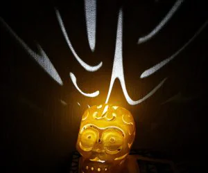 Halloween Skull Lamps 3D Models