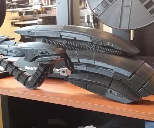 Geth Rifle Mass Effect 3D Models