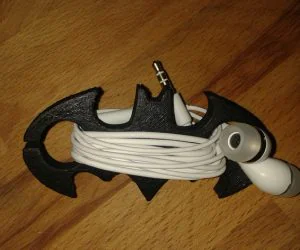 Batman Earphones Holder 3D Models