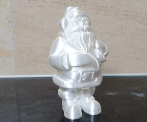 Santa Claus Supportless 3D Models