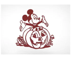 Halloween Day Mickey Mouse Decoration 3D Models