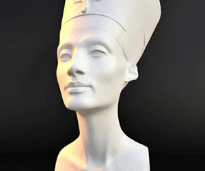 Nefertiti Real 3D Scan By Nora Albadri And Jan Nikolai Nelles 3D Models