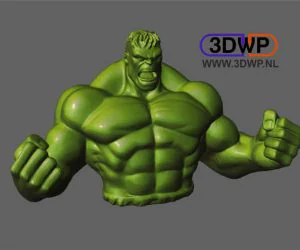 Hulk Sculpture Statue 3D Scan 3D Models