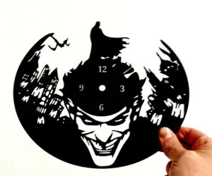 Reloj Batman Joker 3D Models