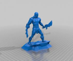Kratos God Of War 3D Models