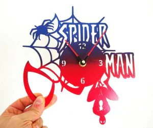 Reloj Spiderman V2 3D Models