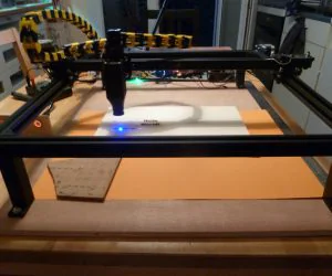 Diy Wifi Laser Cutter And Engraver With 3D Printed Parts 3D Models