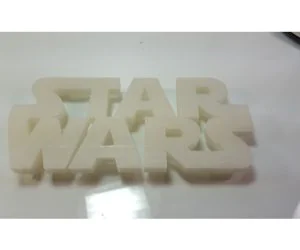 Star Wars Wall Sign 3D Models