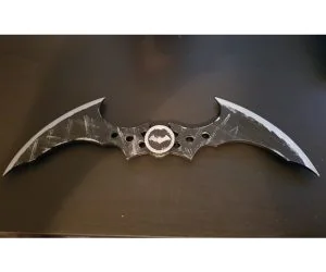 Folding Batarang Batman Arkham Series 3D Models