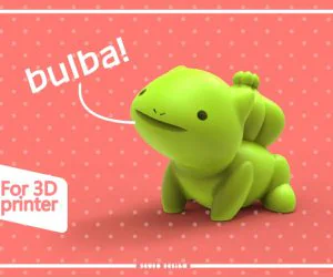 Bulbasaur Seudo 3D Models