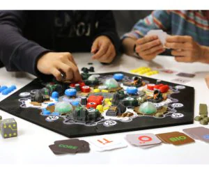 Settlers In Space Catan Multicolor 3D Models