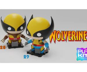 ?Marvel Classics Wolverine Double Pack 90S Retro Updated 3D Models