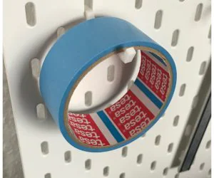 Ikea Skadis Tape Holder 3D Models