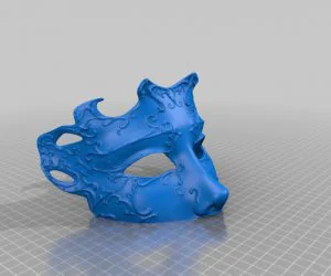 Media Mask 3D Models