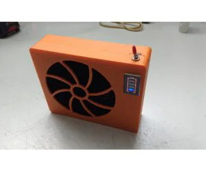 Solder Fume Extractor Battery Powered 3D Models