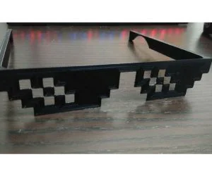 Thug Glasses Spliff 3D Models