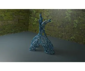 Bonsai Tree Trunk Voronoi 3D Models