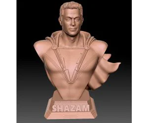 Shazam Bust 3D Models