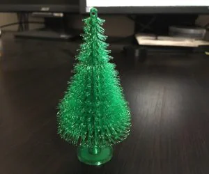 Realistic Pine Tree Christmas Ornament 3D Models