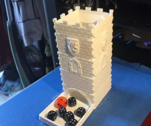 Dice Tower Modular Castle 3D Models