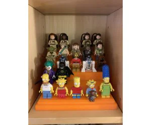 Lego Minifigures Stand 3D Models