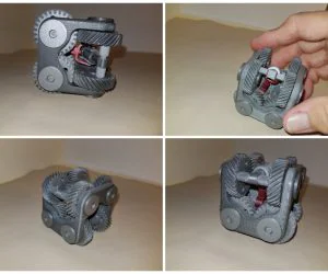 Fidget Cube Infernal Machine 3D Models