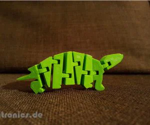 Flexi Articulated Turtle 3D Models