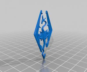 Skyrim Emblem 3D Models