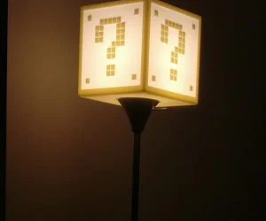 Mario Floor Lamp 3D Models