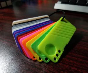 Yet Another Filament Sample Keycard Edition 3D Models