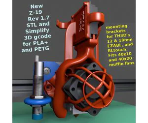 Z19 Rev 1.7 Creality Mod 3D Models