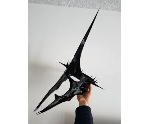 Lord Of The Rings Witch King Helm Lifesize 3D Models
