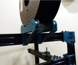 Bearing Spool Holder For 2020 2040 3030 Extrusion 3D Models