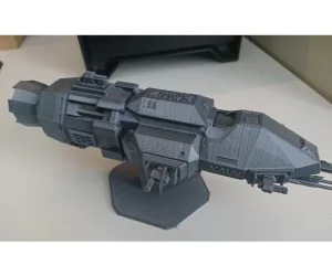 The Expanse Martian Gunship Rocinante Remix 3D Models