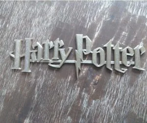Harry Potter Logo 3D Models