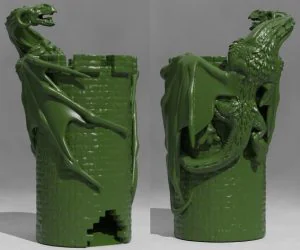 Wyvern Dice Tower 3D Models