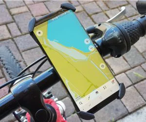 Customizable Bike Mount For Smartphone 3D Models
