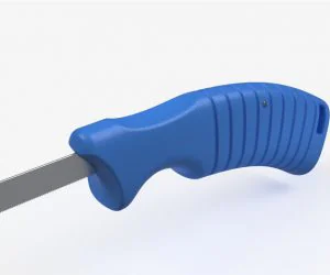 Ergonomic Hacksaw Handle 3D Models