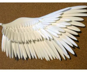 Wings Improved Printability Double Feather Count For Strength 3D Models