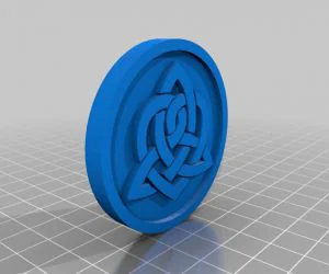 Celtic Love Knot Stamp 3D Models